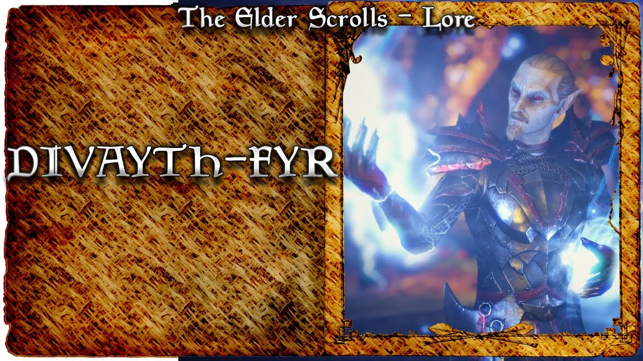 Divayth Fyr - o Dunmer de 4 mil anos