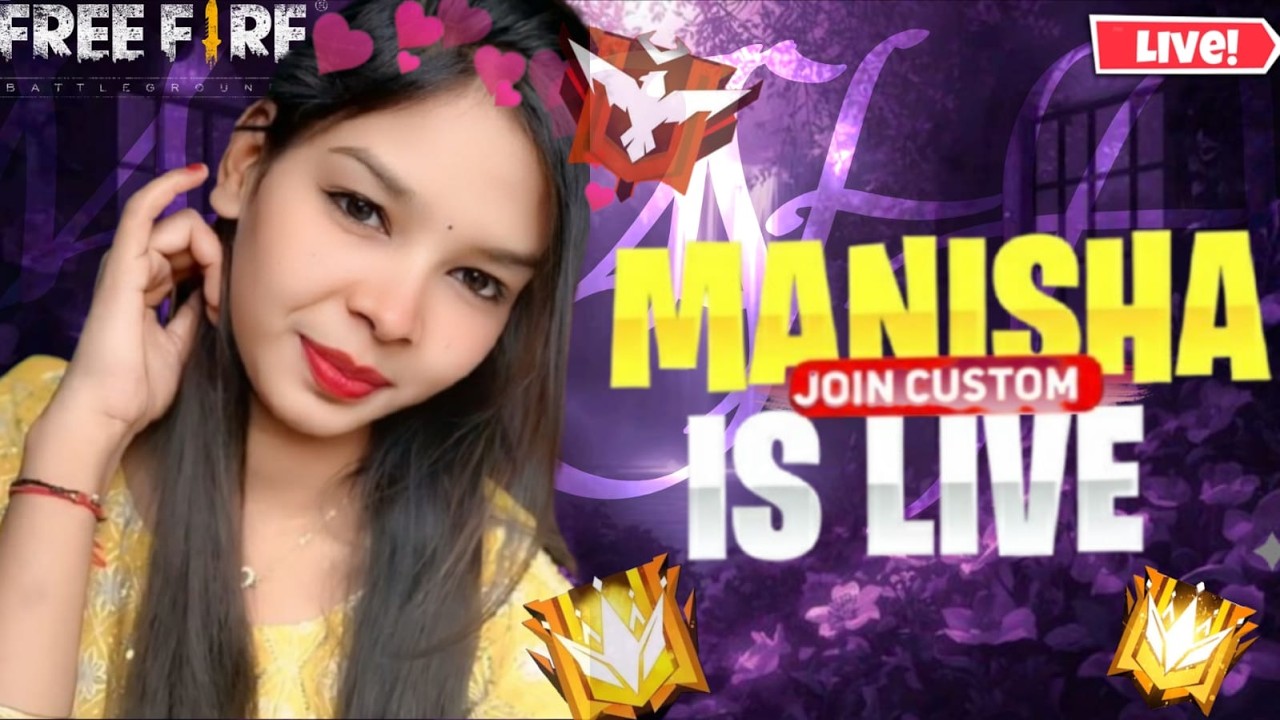 Aaj Kuch Tufani Hoga! Free Fire Live manisha live! #freefirelive #fflive #girlgamer #ffgirlgamerlive
