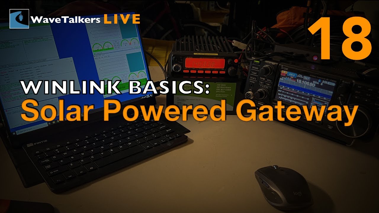 Solar Powered RMS Gateway - WaveTalkers LIVE (Episode 18)