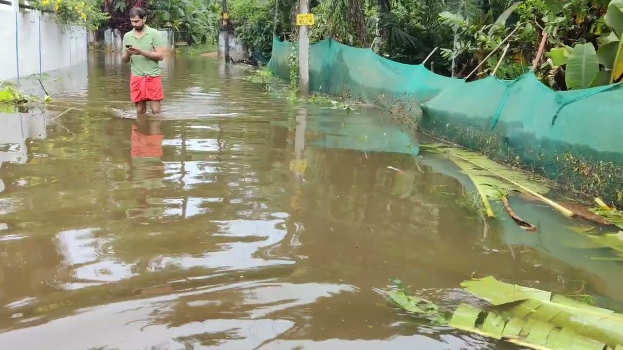 Flood July 2023 | അപ്പർ കുട്ടനാട് വെള്ളപൊക്കം 2023 | Azhiyadathuchira- Mepral Road Updates on Flood