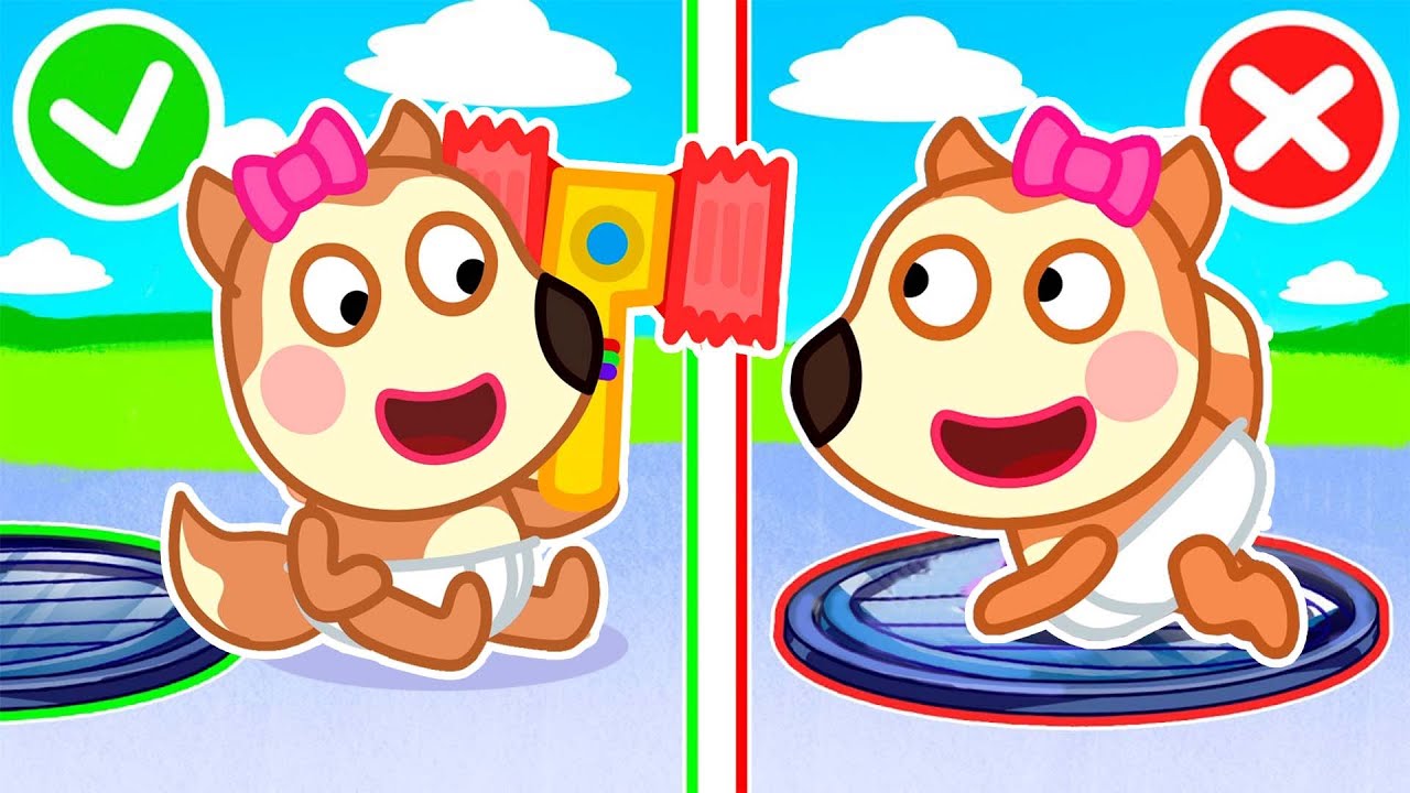 No No Don't Play On The Manhole Cover! | Safety Rules for Kids | Nursery Rhymes by Wolfoo