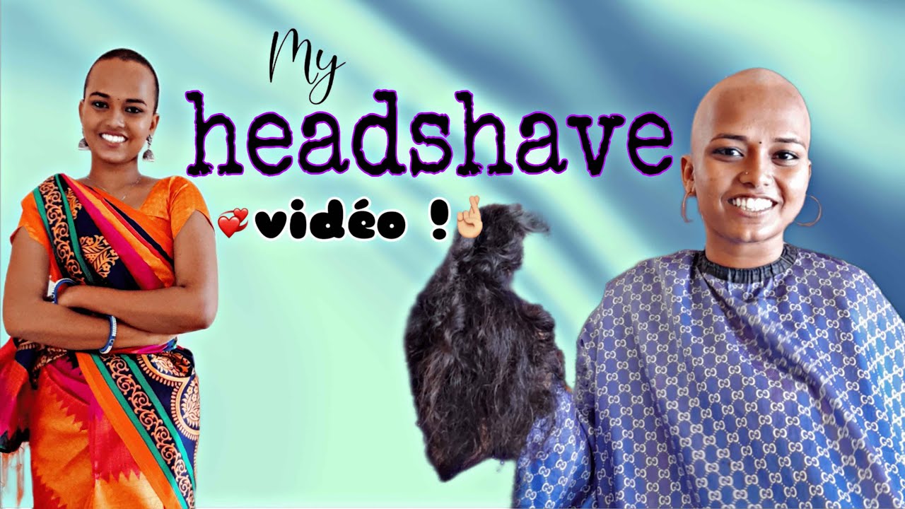 My headshave video || Dazzle ponnu #hairdonationforcancer