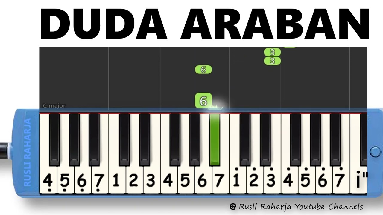 duda araban not pianika