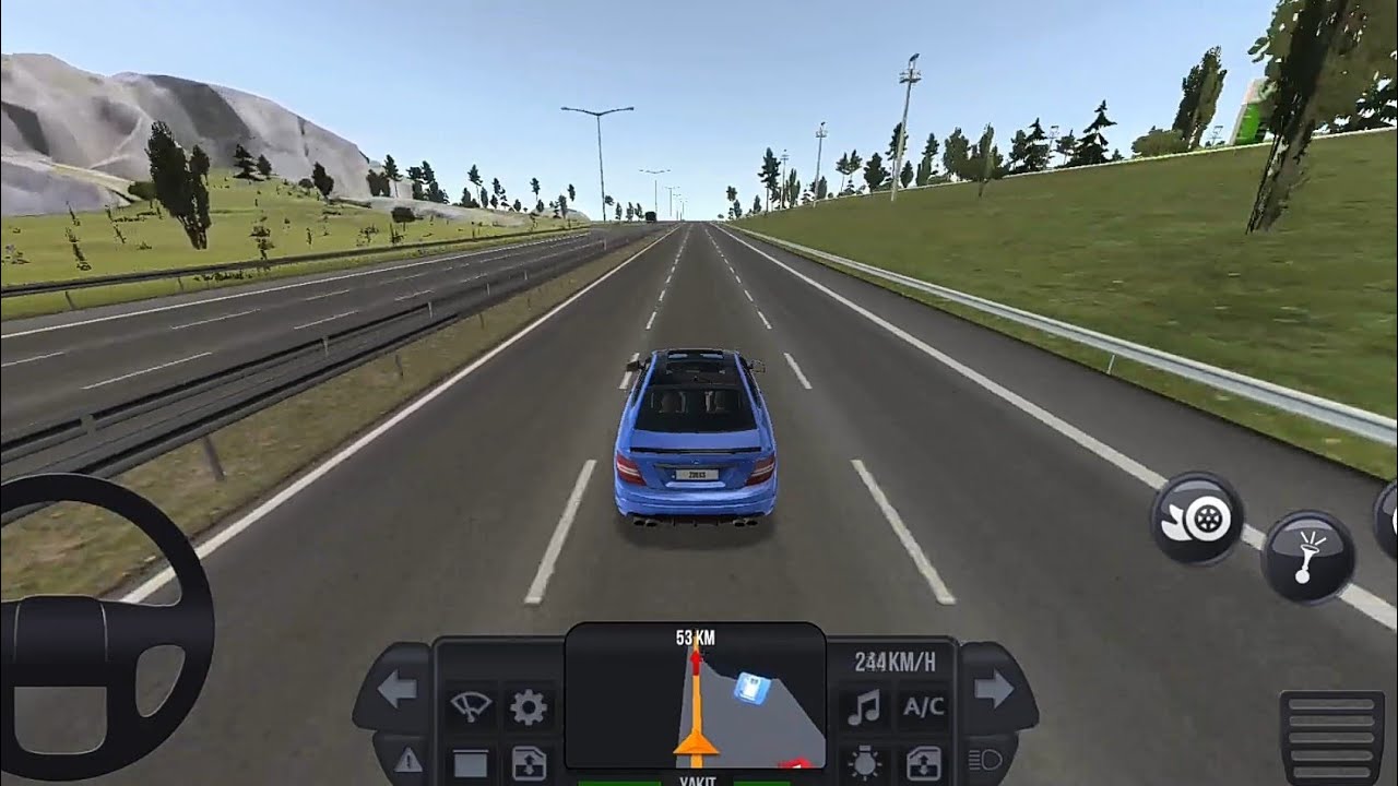 Mercedes İle Kısa Yolculuk (Truck Simülatör) 