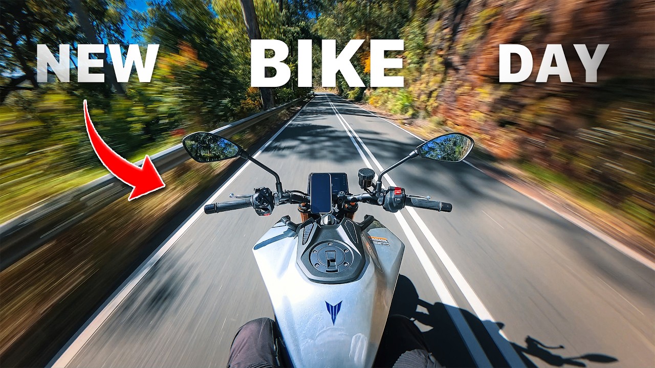 Первая поездка на СОВЕРШЕННО НОВОМ Yamaha MT-09 SP 2025 года!