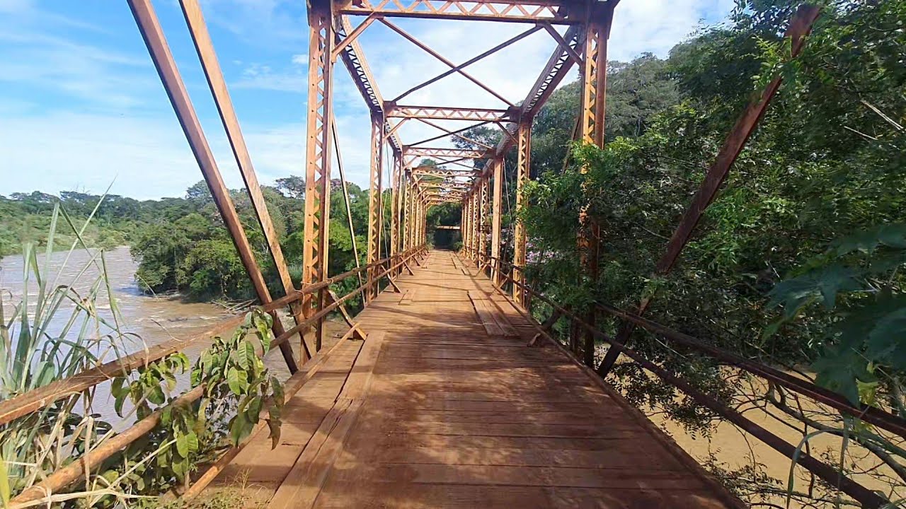 Conhecendo A Ponte De Ferro Sobre O Rio Jaguari, Entre Paulinia E Cosmopolis, Para Futura Caminhada.