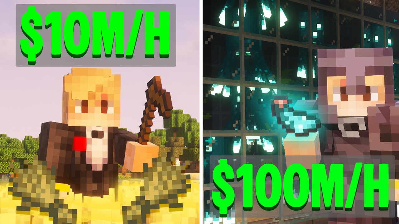 $0 - $100M with ONLY Off Meta Farms - Donut SMP