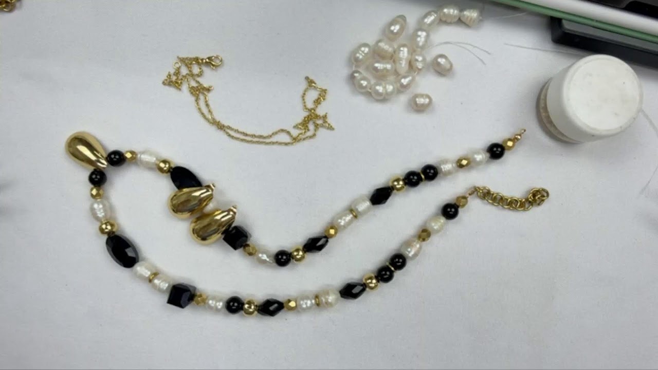VENTA MG #46: COLLAR ELABORADO CON PIEZAS DE ACERO