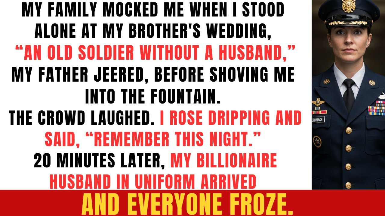 At My Brother’s Wedding, My Family Mocked Me… Until My Billionaire Husband Walked In