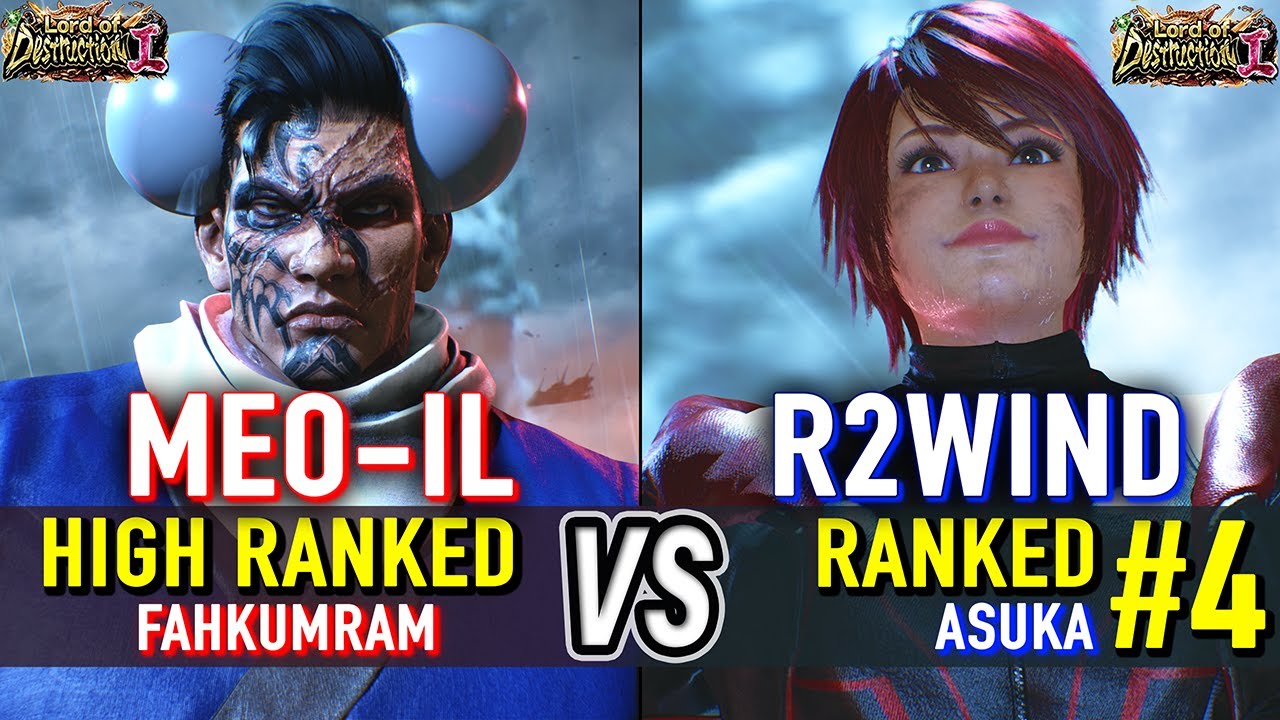 T8 🔥 MEO-IL (Fahkumram) vs R2WIND (#4 Ranked Asuka) 🔥 Tekken 8 High Level Gameplay