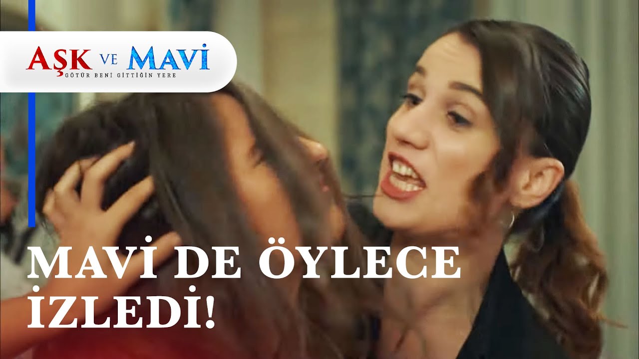 Safiye, Pembe'nin saçını başını yoldu! - Aşk ve Mavi 49. Bölüm
