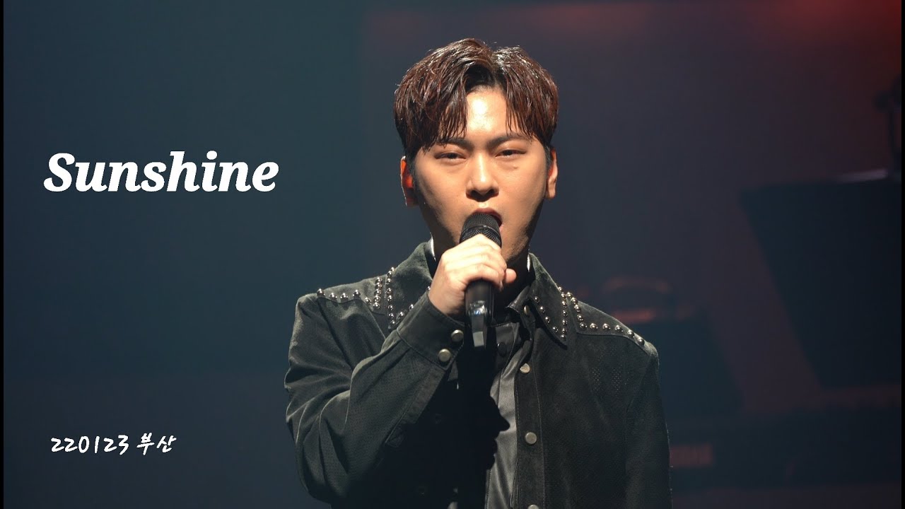 [4K]220123 Sunshine-테너 박기훈 focus [ 라포엠 (LA POEM) 단독콘서트 ECLIPSE -부산]