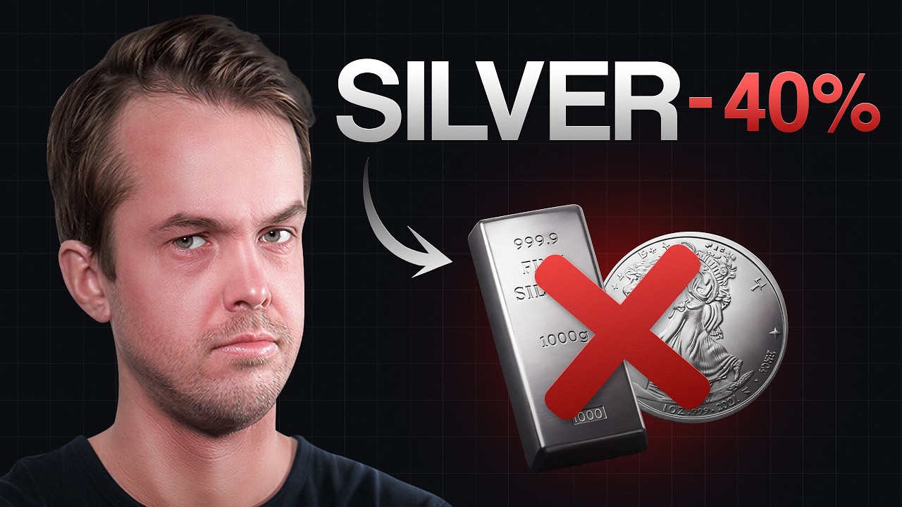 I Said Sell Silver &mdash; It Just Crashed 40%