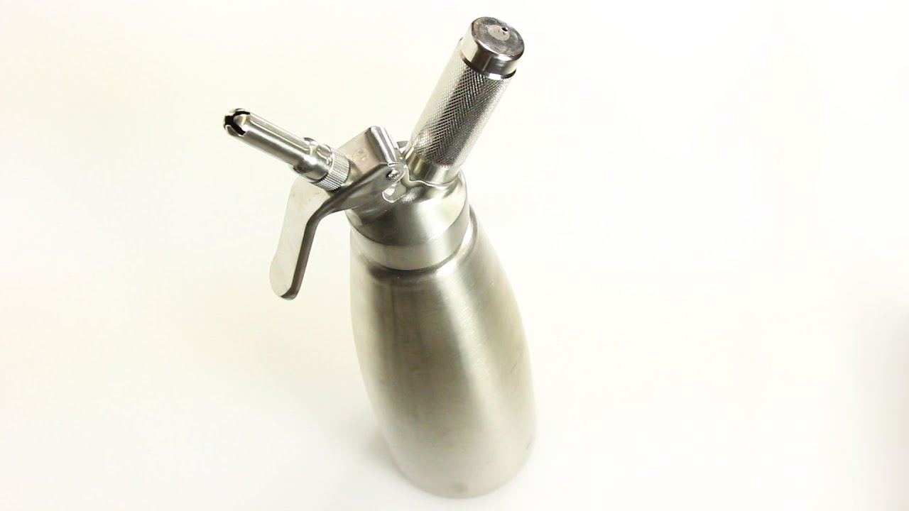 Comment nettoyer et démonter un siphon à chantilly