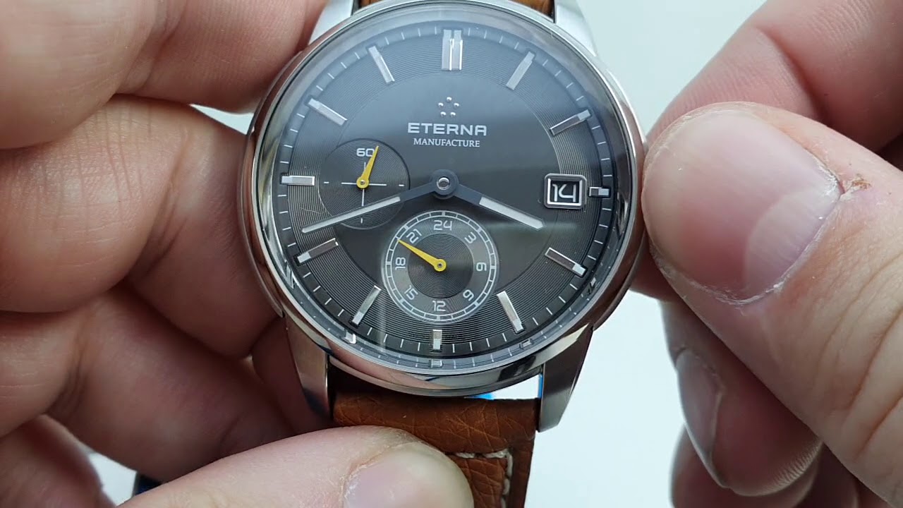 2020 NEW Eterna Adventic GMT men's watch with box and papers UNWORN.  Model reference 7661.41