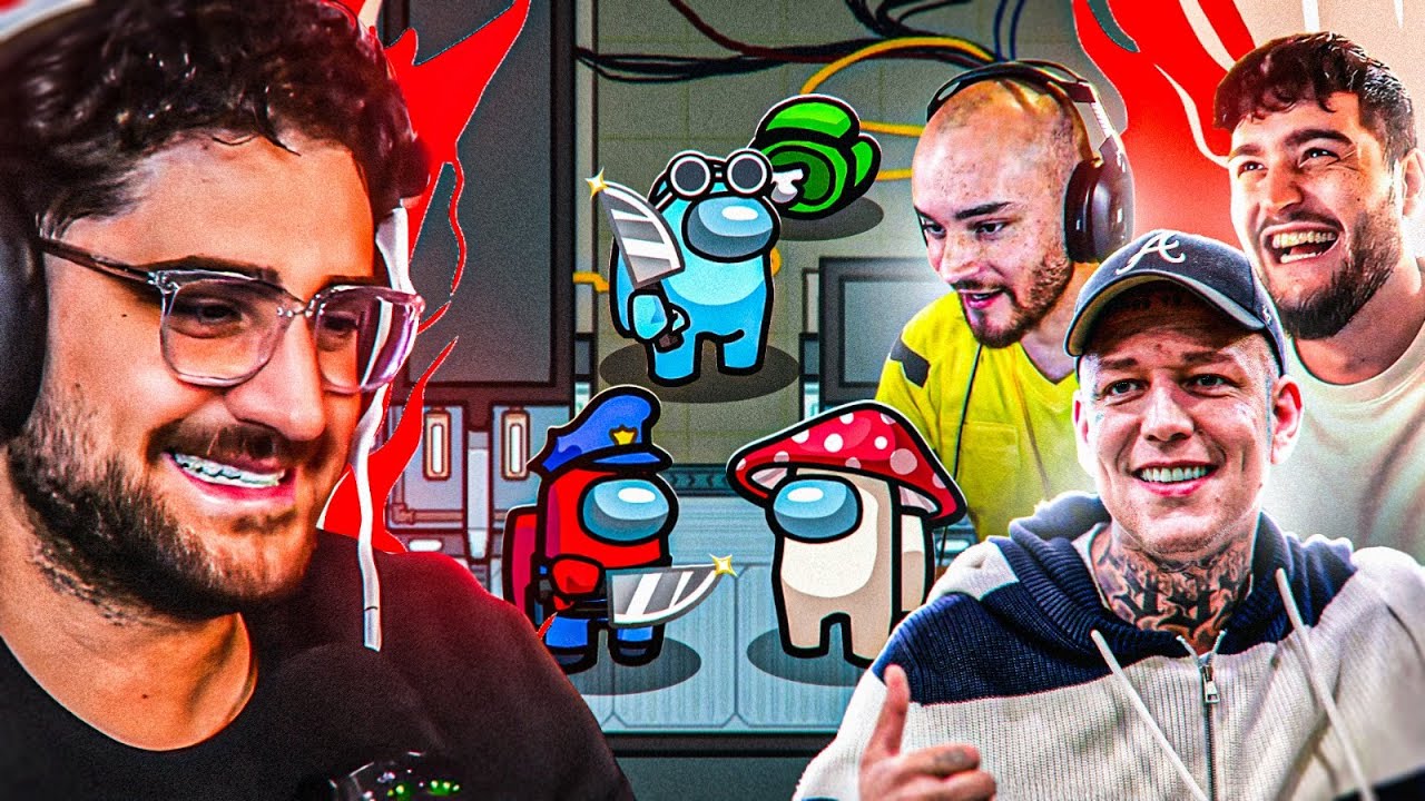 CRASHOUT WEGEN VERRÜCKTEM SQUAD!🤬 AMONG US mit Monte, Knossi, Schradin, Marli & Co.🔥