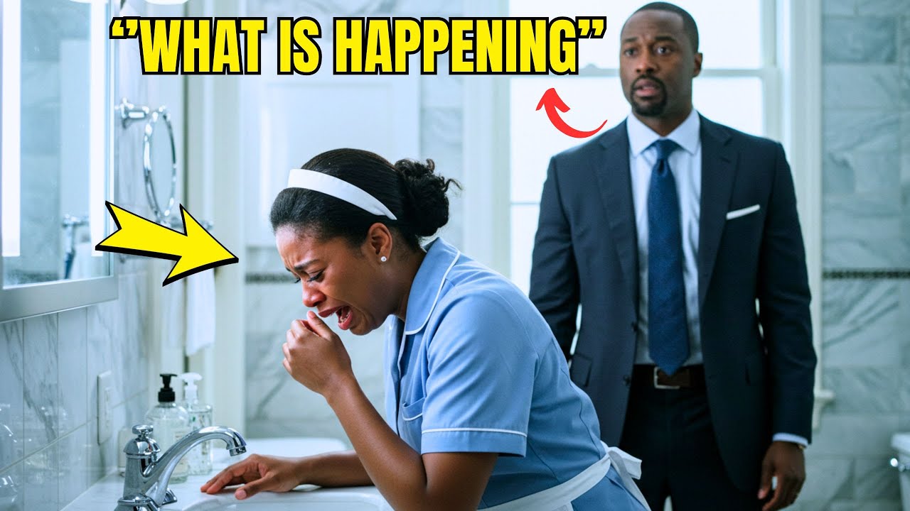 BILLIONAIRE FINDS MAID CRYING IN THE BATHROOM&hellip; HER SECRET CHANGES EVERYTHING
