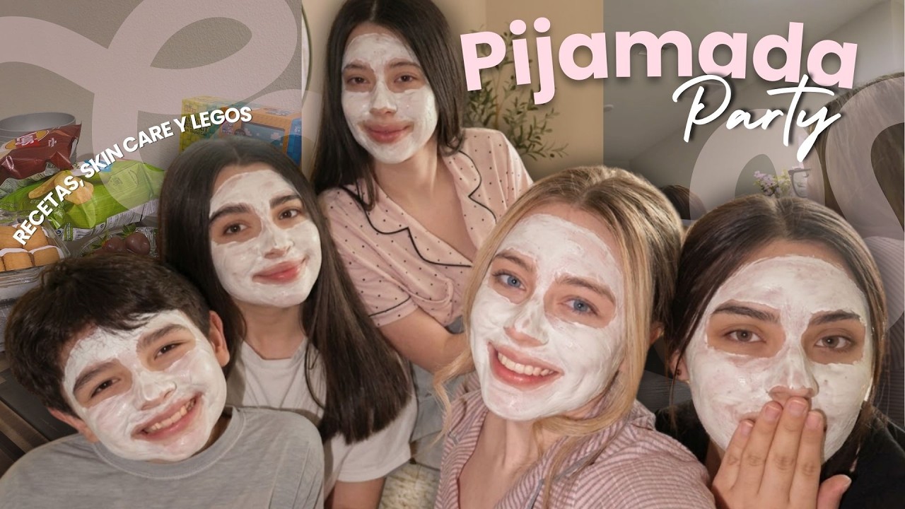 Risas + chocolate + pintura = Pijamadaaa🍫🎨