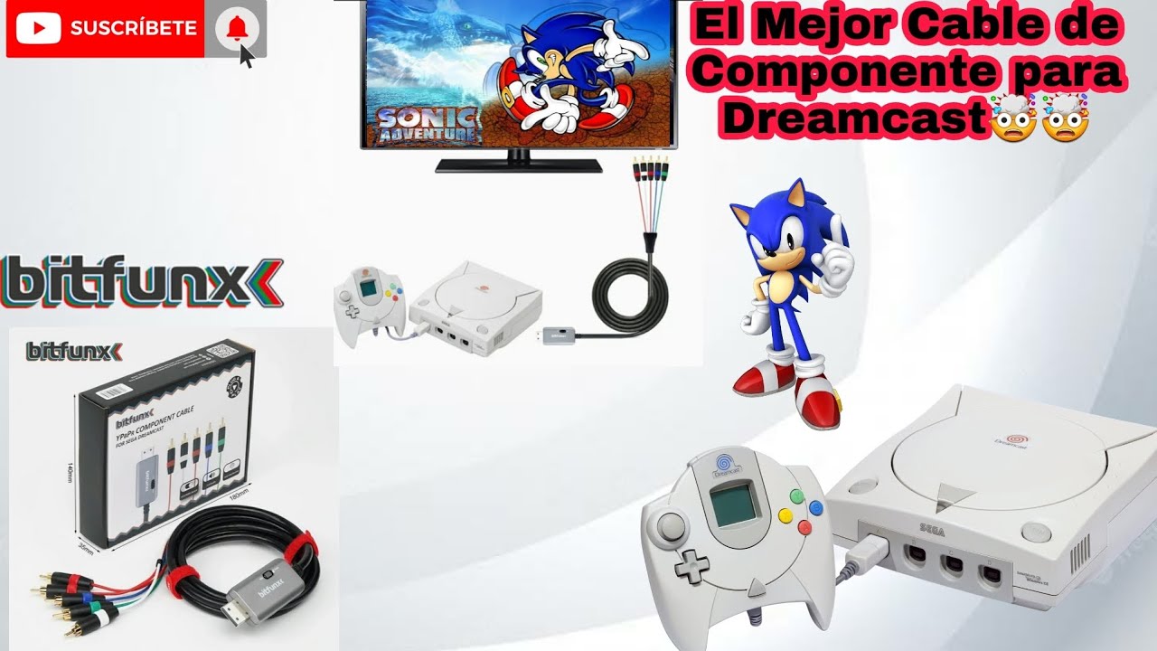 El Mejor Cable de Componente para tu Dreamcast 🤯🤯