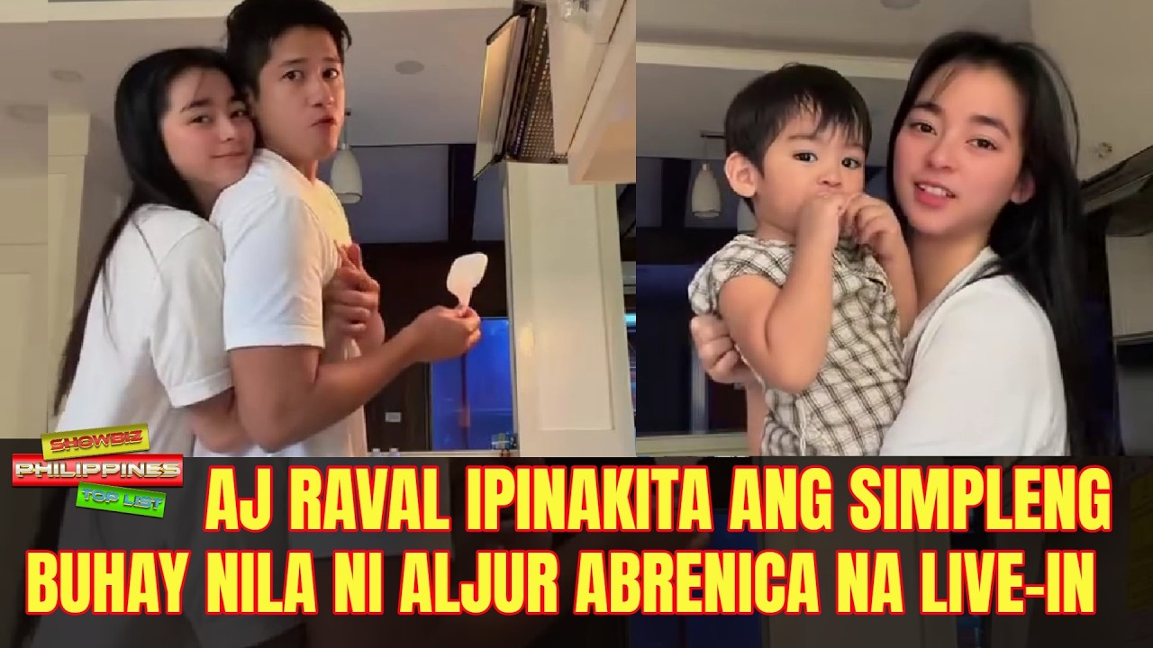 SIMPLENG BUHAY ni Aj Raval at Aljur Abrenica habang sila ay magka LIVE-IN kasama ang mga anak nila