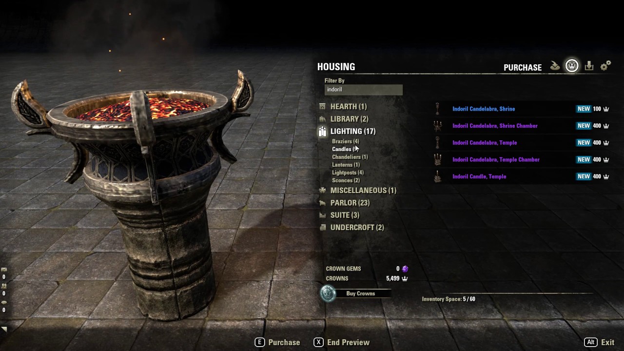 Elder Scrolls Online: Morrowind New Furnishings