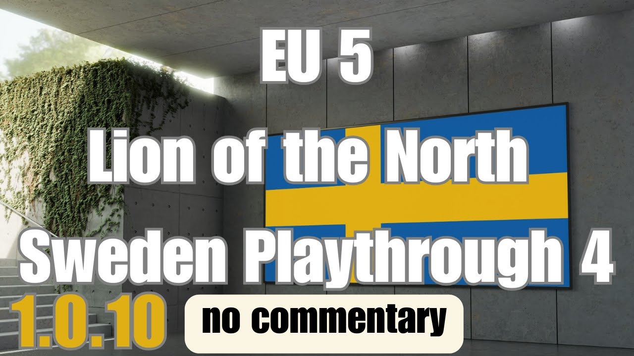 Sweden Europa Universalis V Playthrough: Lion of the North part 4 (no commentary)