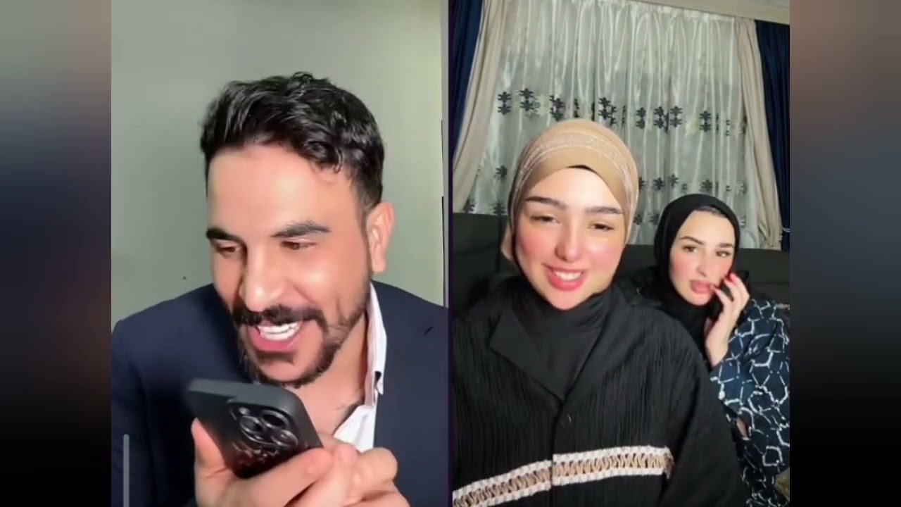 حسحس تكشخ وبدو يخطب البنت عالمباشر😂😂