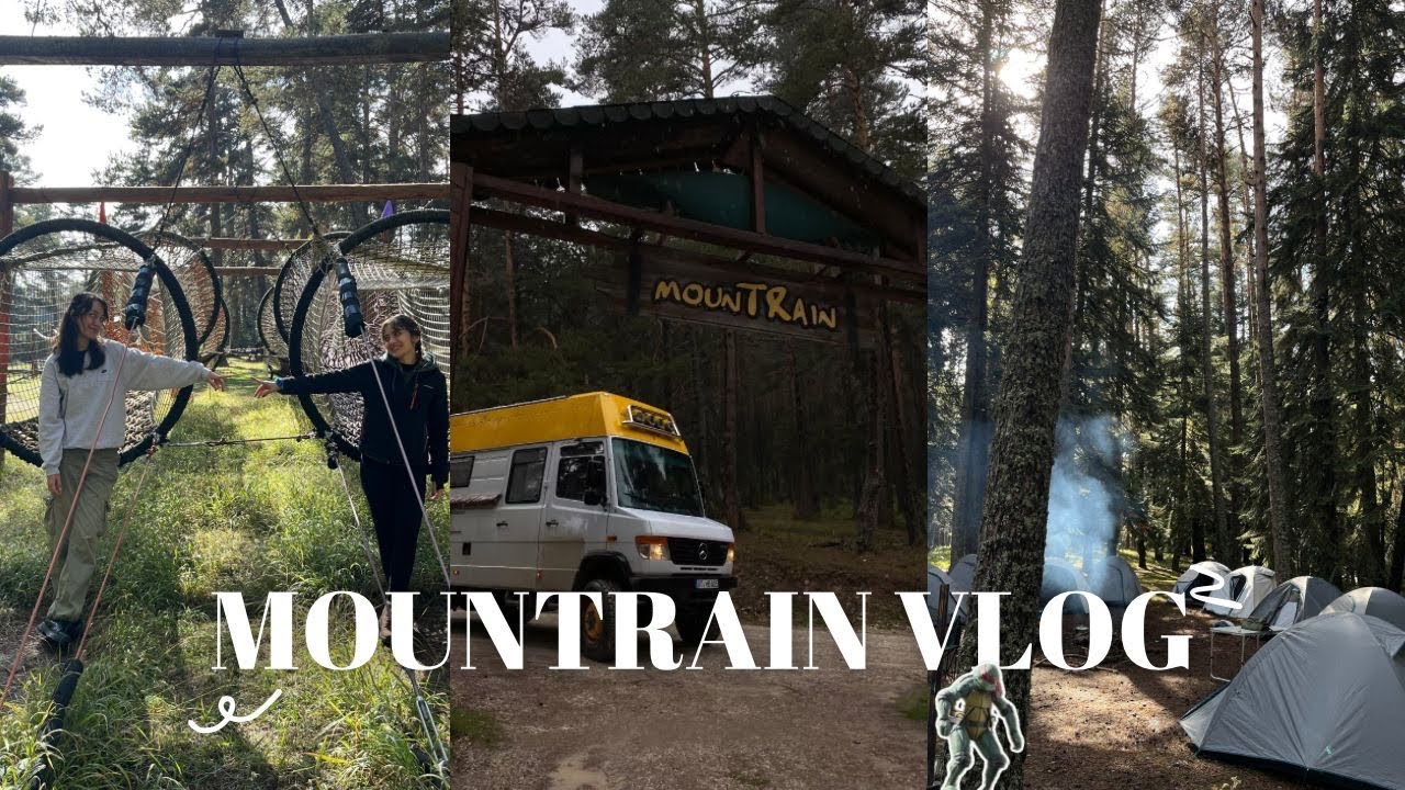 MOUNTRAIN VLOG | 3 günlük kafa kampı🏕️
