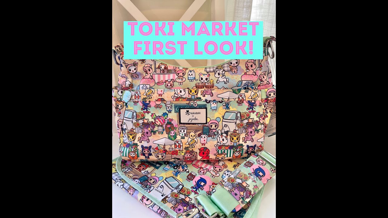 Jujube x Tokidoki - TOKI MARKET FIRST LOOK! Diaper bag review!