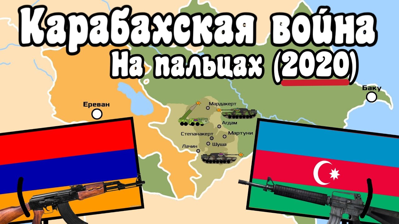Карабахская война 2020 на пальцах