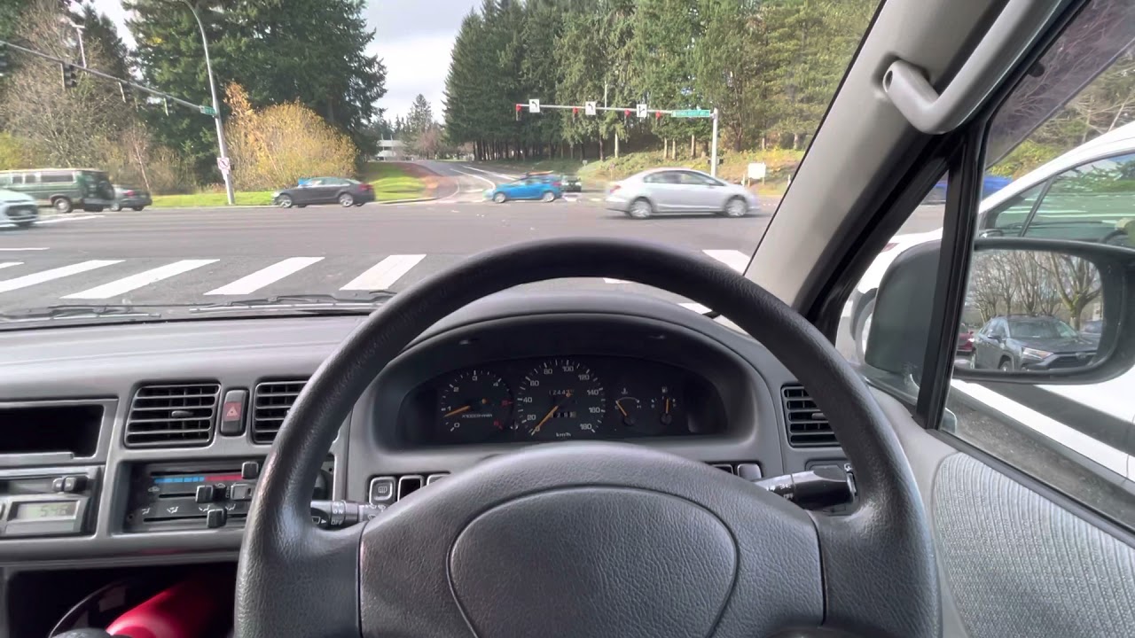 1995 Mazda Bongo Friendee 4WD turbo diesel WLT MT5 test drive