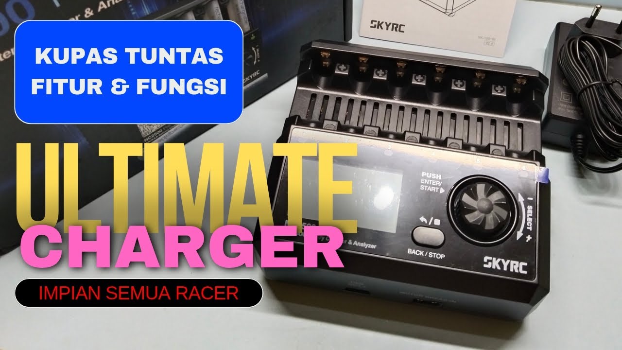 ULTIMATE CHARGER! SKYRC NC2500 pro, KUPAS TUNTAS FUNGSI DAN FITUR