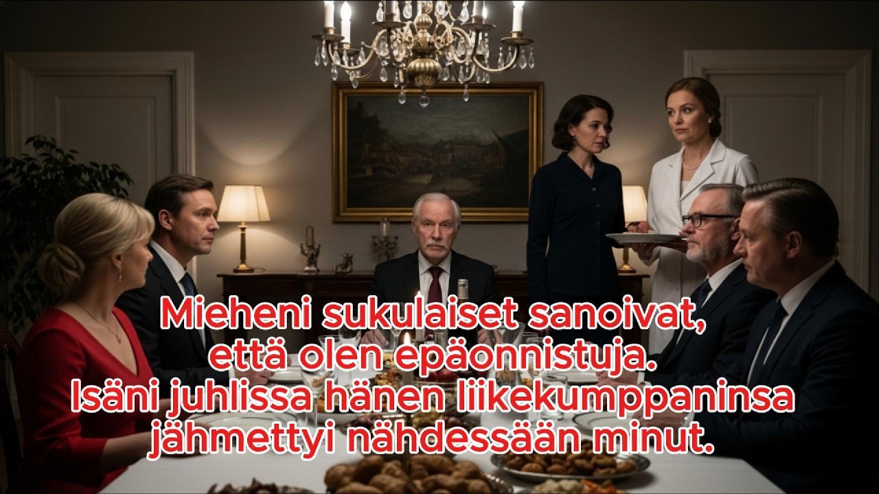 Mieheni sukulaiset pitivät minua epäonnistujana… kunnes isäni juhlissa kaikki hiljenivät!