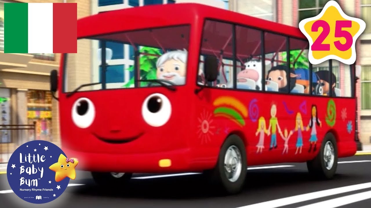 Le ruote del bus v. 16 | 30 Minuti di Canzoncine | Little Baby Bum Italia | #cartonianimati