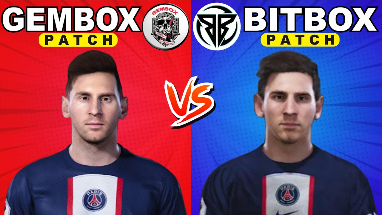 Bagusan Mana❓GEMBOX atau BITBOX❓Battle Dua Patch PES 2018 PS3 Paling Populer‼️