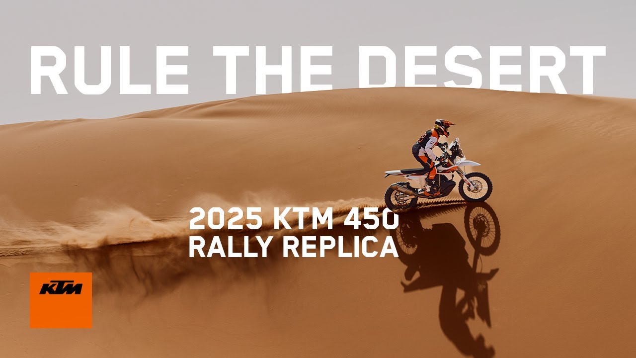 2025 KTM 450 RALLY REPLICA &ndash; Desert Domination | KTM