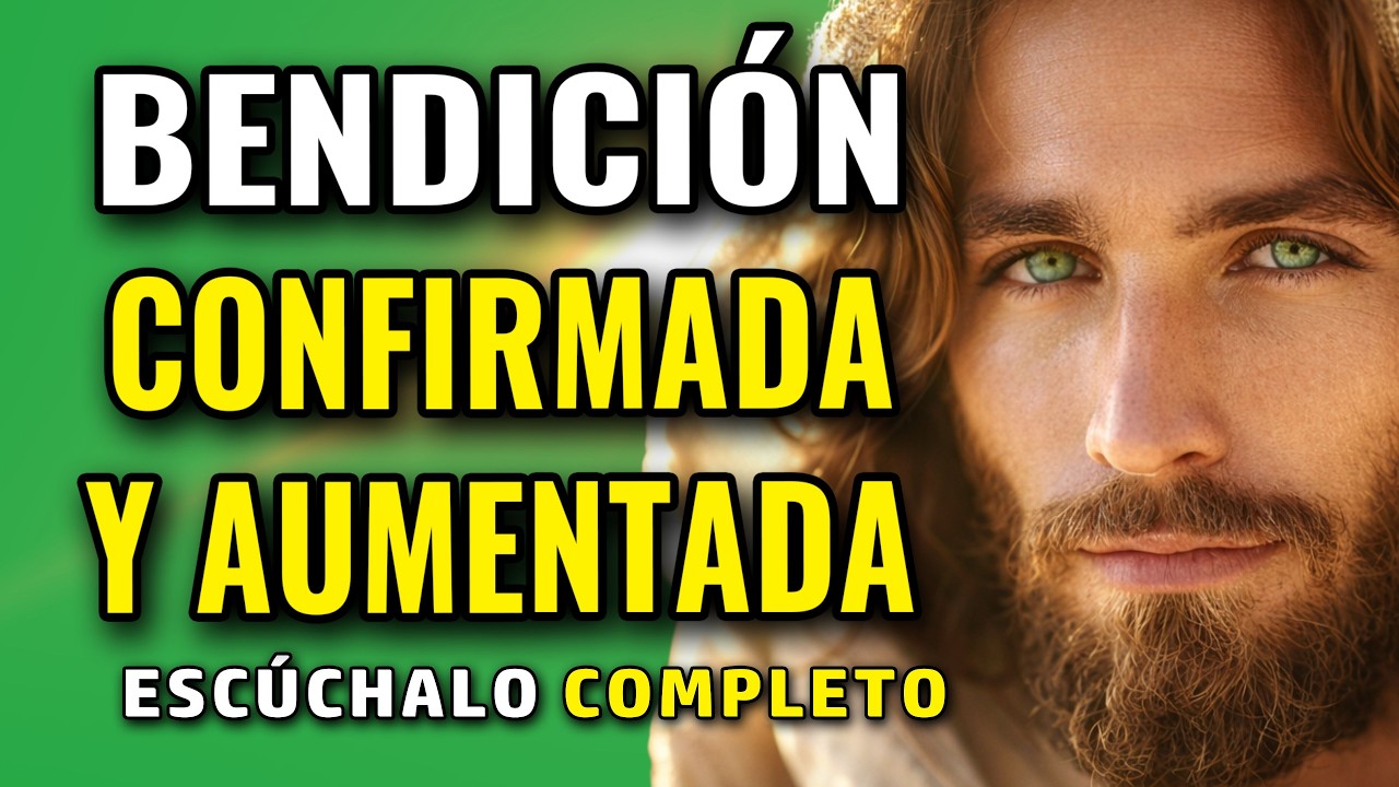 DIOS TE DICE, TE MANDO MI BENDICION, CONFIRMADA, MULTIPLICADA | Dios Es Bueno