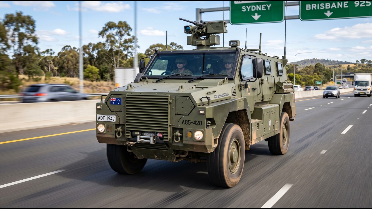 Australia's Bushmaster: The Armoured Vehicle That Changed Modern Warfare!