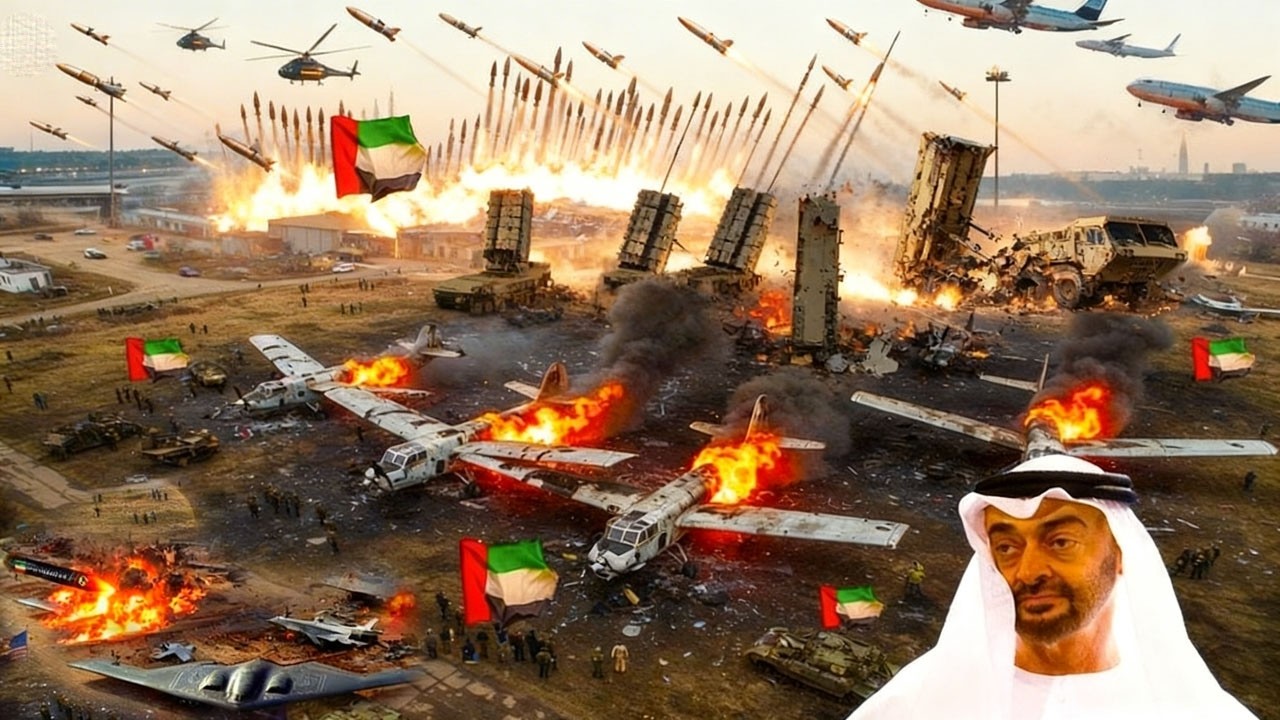 DEG DEG Argagax Iran oo Caawa Burburisey Dhamaan Hubkii Imaraadka iyo hubkii Difaaci Jirey Gobolka