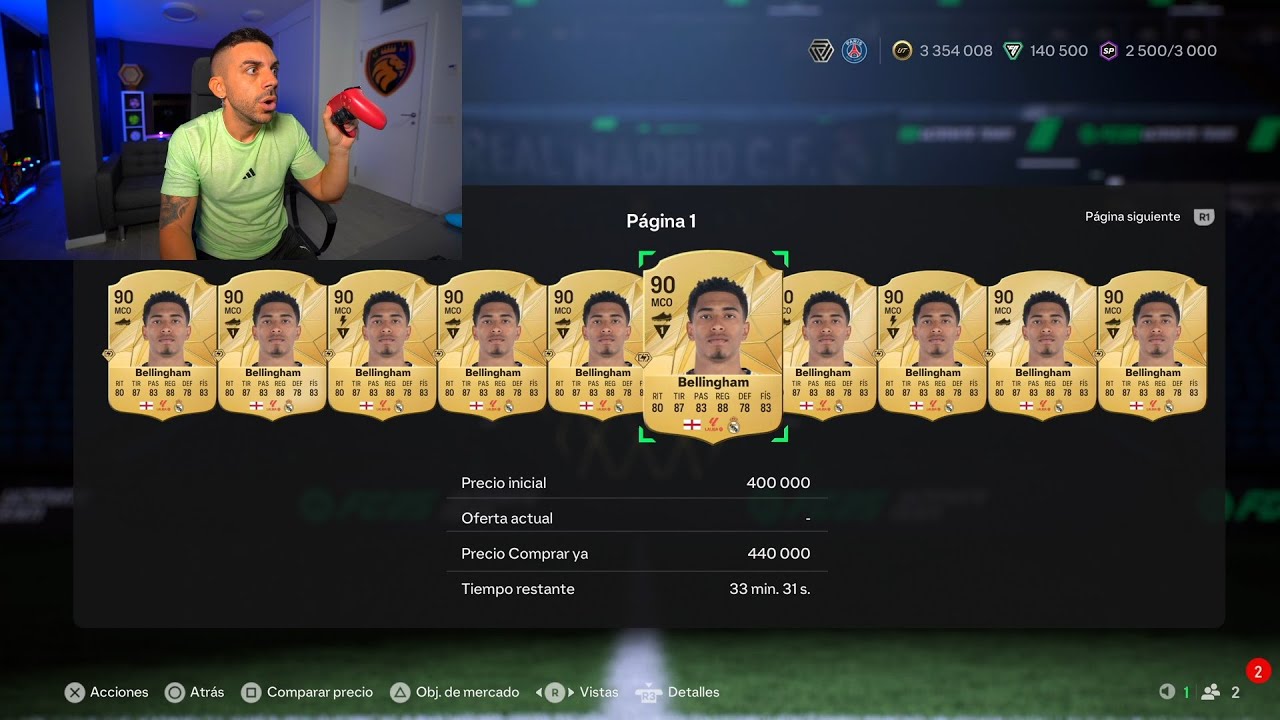 FICHANDO A BELLINGHAM (ME SALE LAMINE YAMAL IF) EA FC 25 - DjMaRiiO
