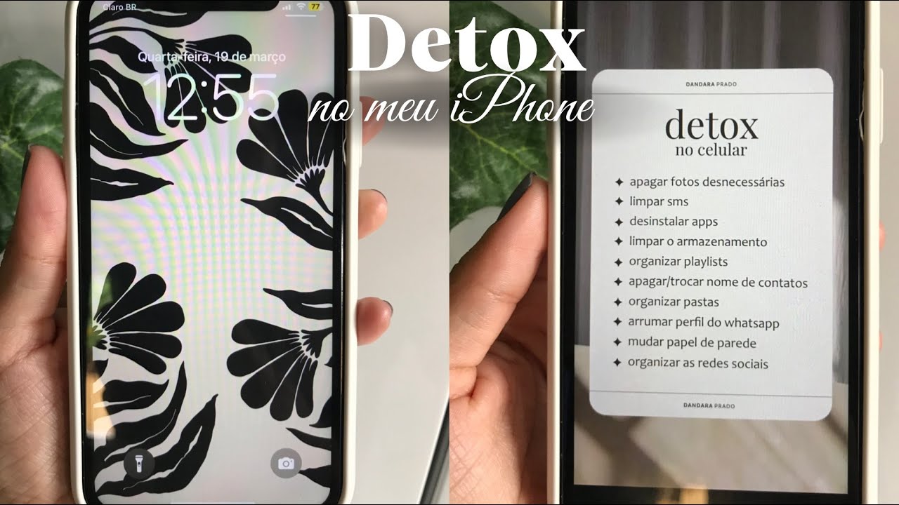organizando meu iphone 📲 fiz um detox