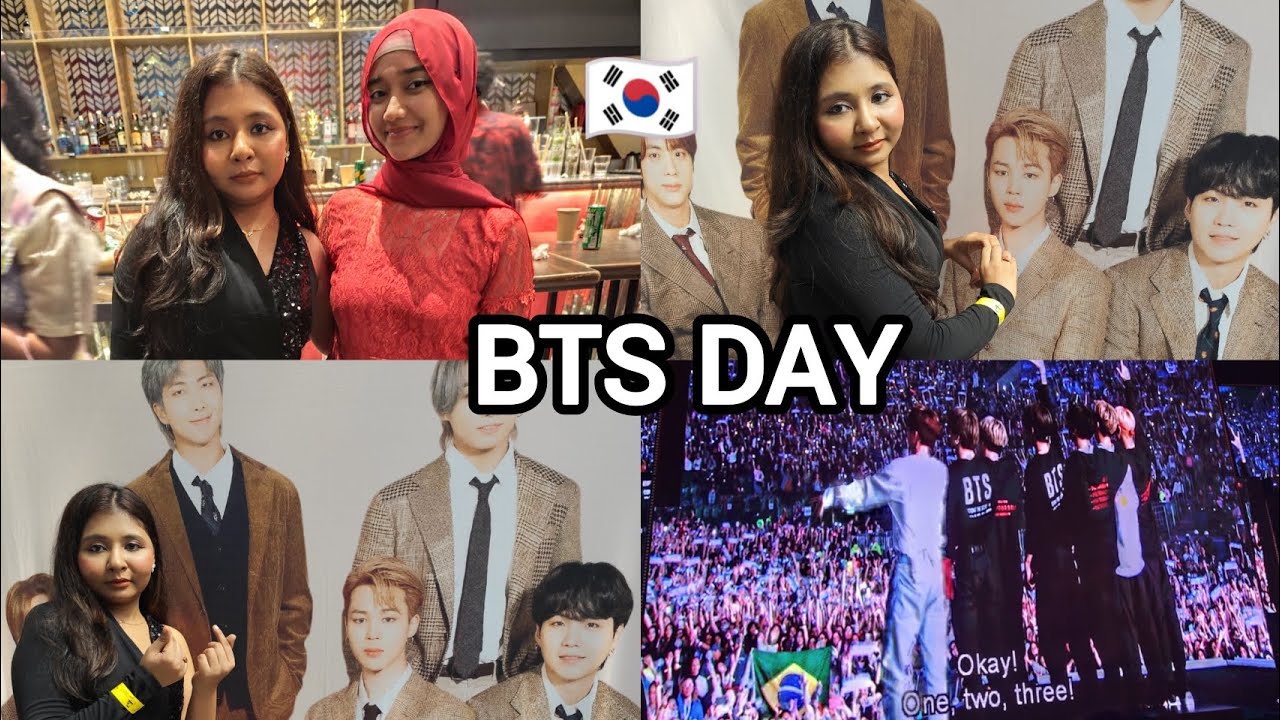 🇰🇷💜 Dressing like Black Swan To celebrate BTS 11th Anniversary in Mumbai | Happy BTS Day 😍