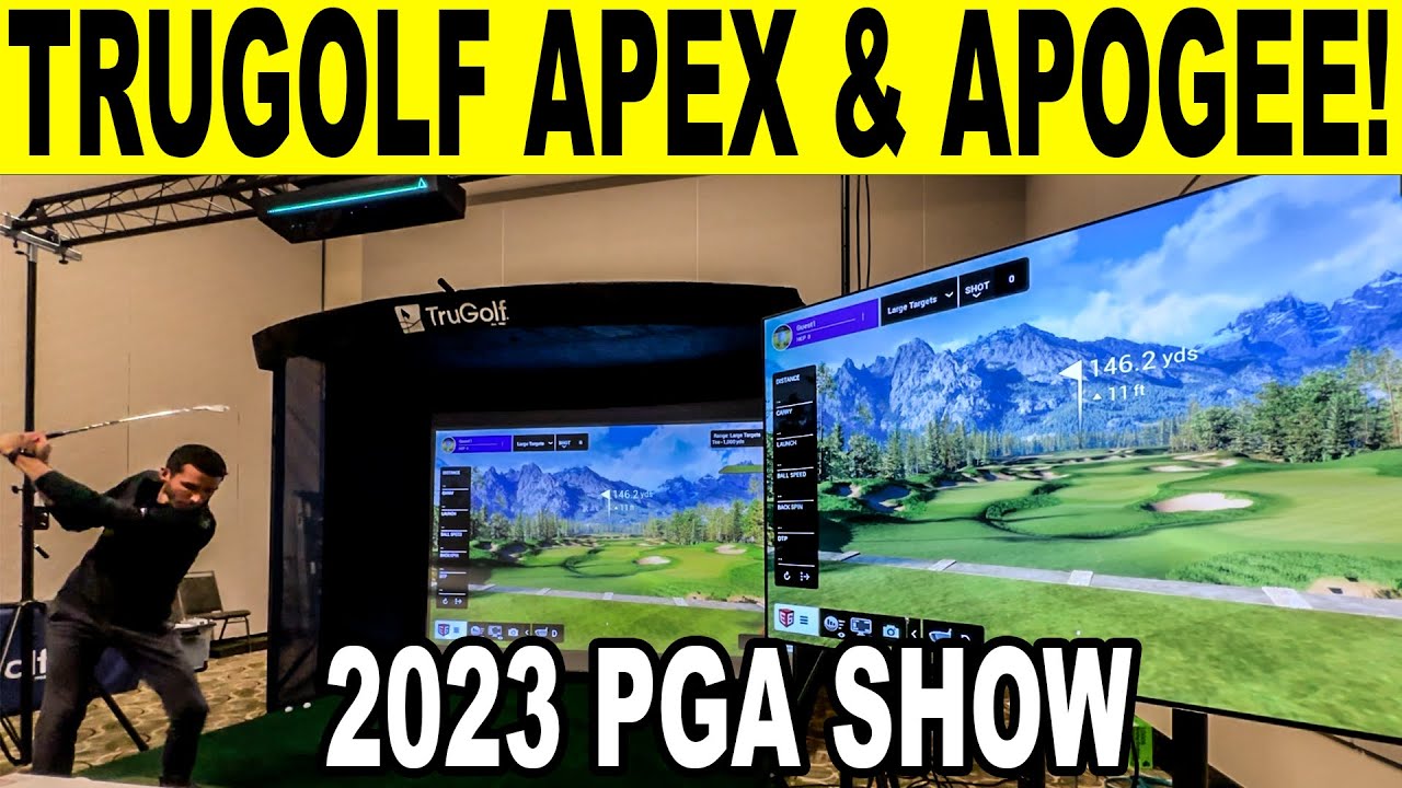 Программное обеспечение для гольф-симулятора TruGolf E6 Apex и APOGEE (ПЕРВЫЙ ВЗГЛЯД) - Выставка ...