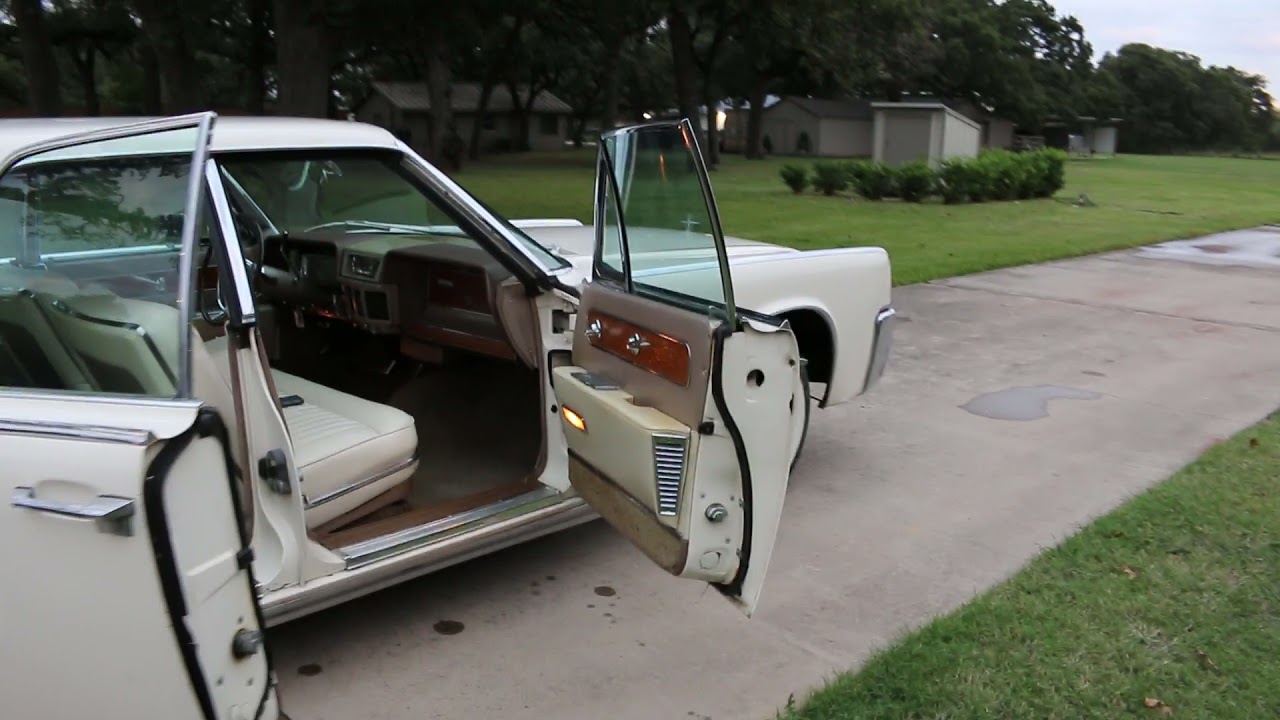 1962 Lincoln continental, survivor, original paint, interior, one of a kind in Texas
