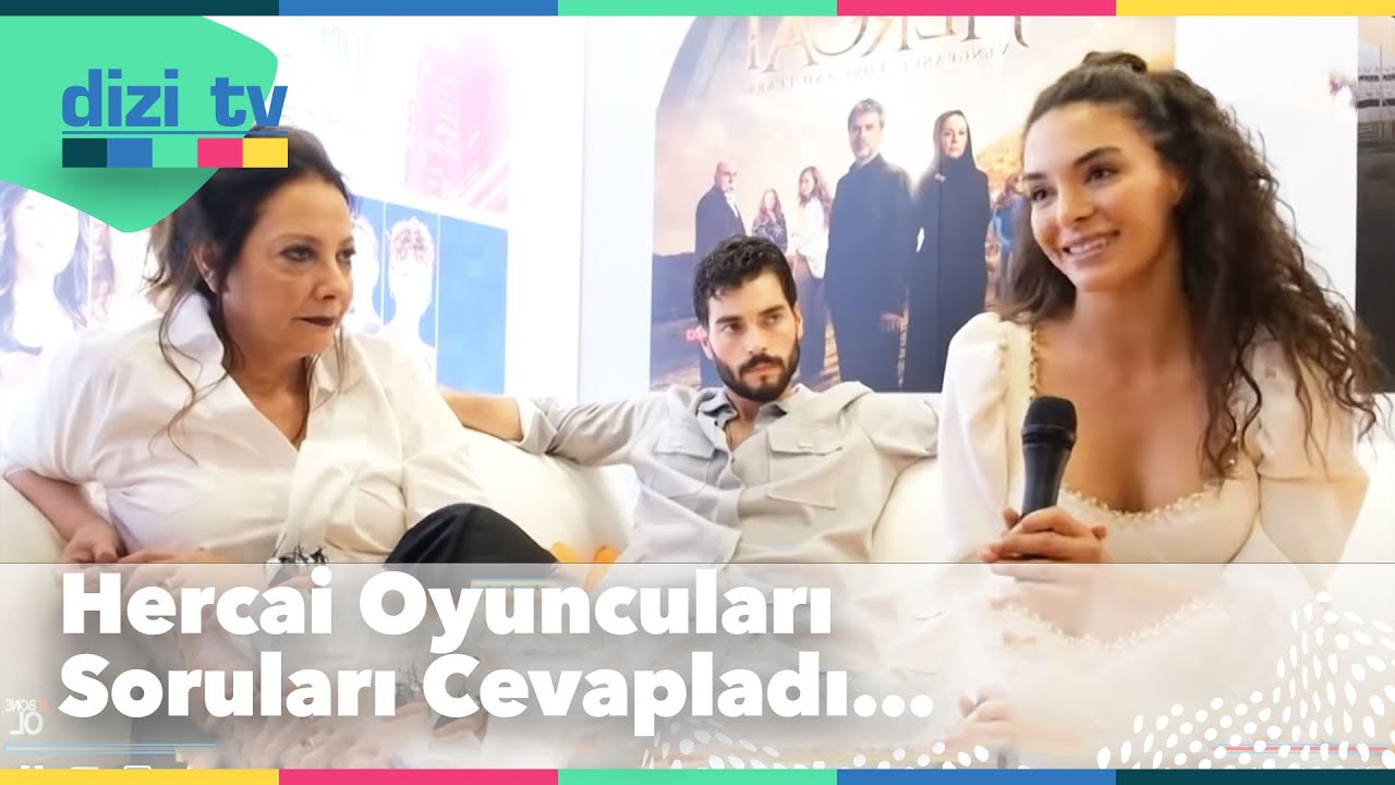Hercai oyuncuları soruları cevapladı - Dizi Tv 654. Bölüm