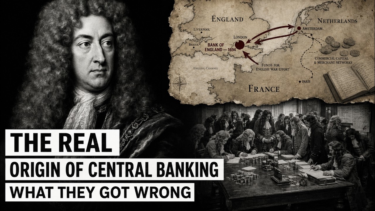 The True Origin of Central Banking: What Historians Get Wrong