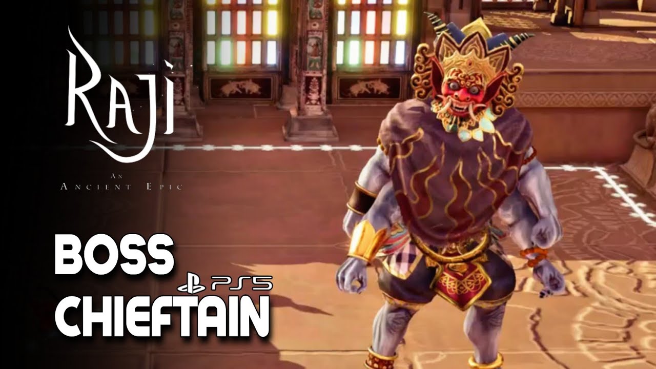 Raji An Ancient Epic (PS5): Boss CHIEFTAIN Full Fight
