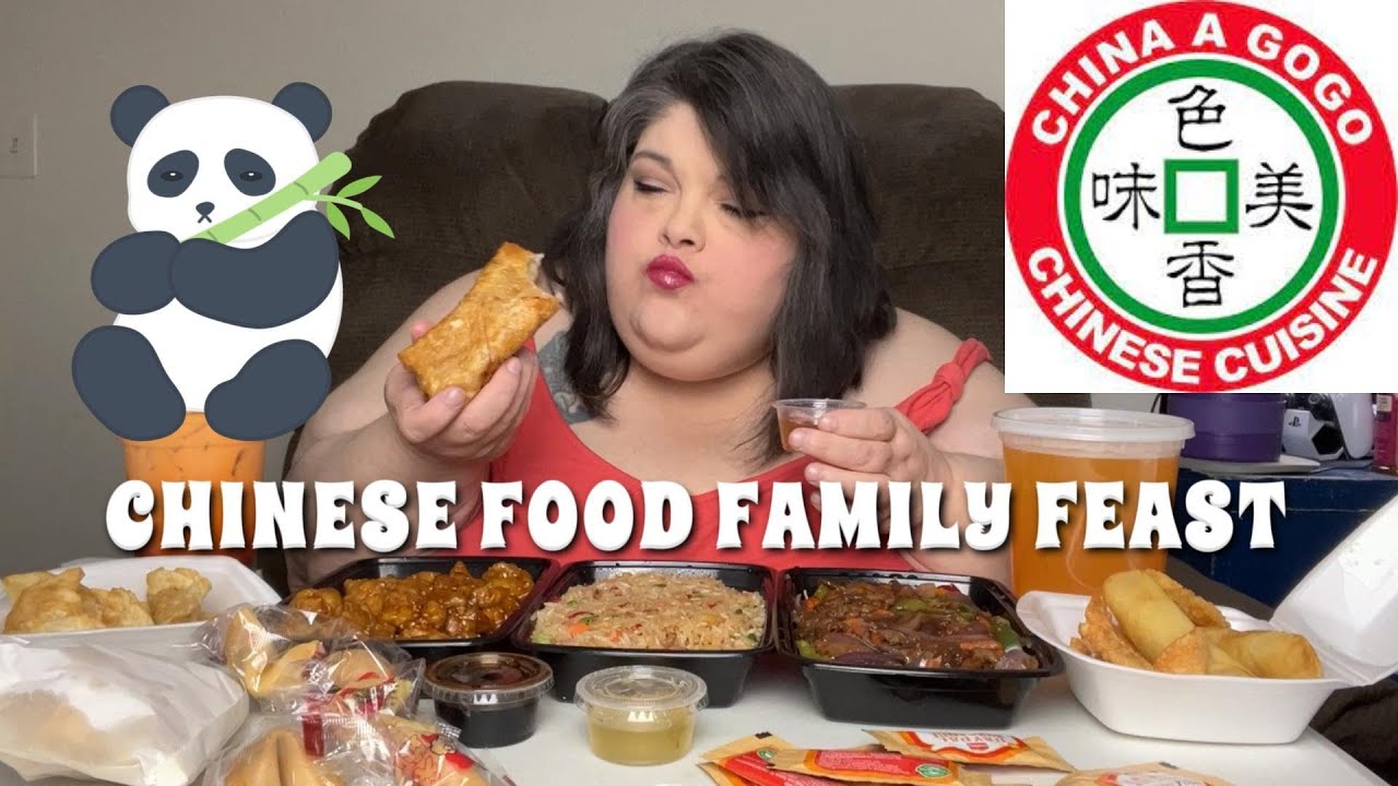 Chinese Food Family Feast Mukbang Eating Show