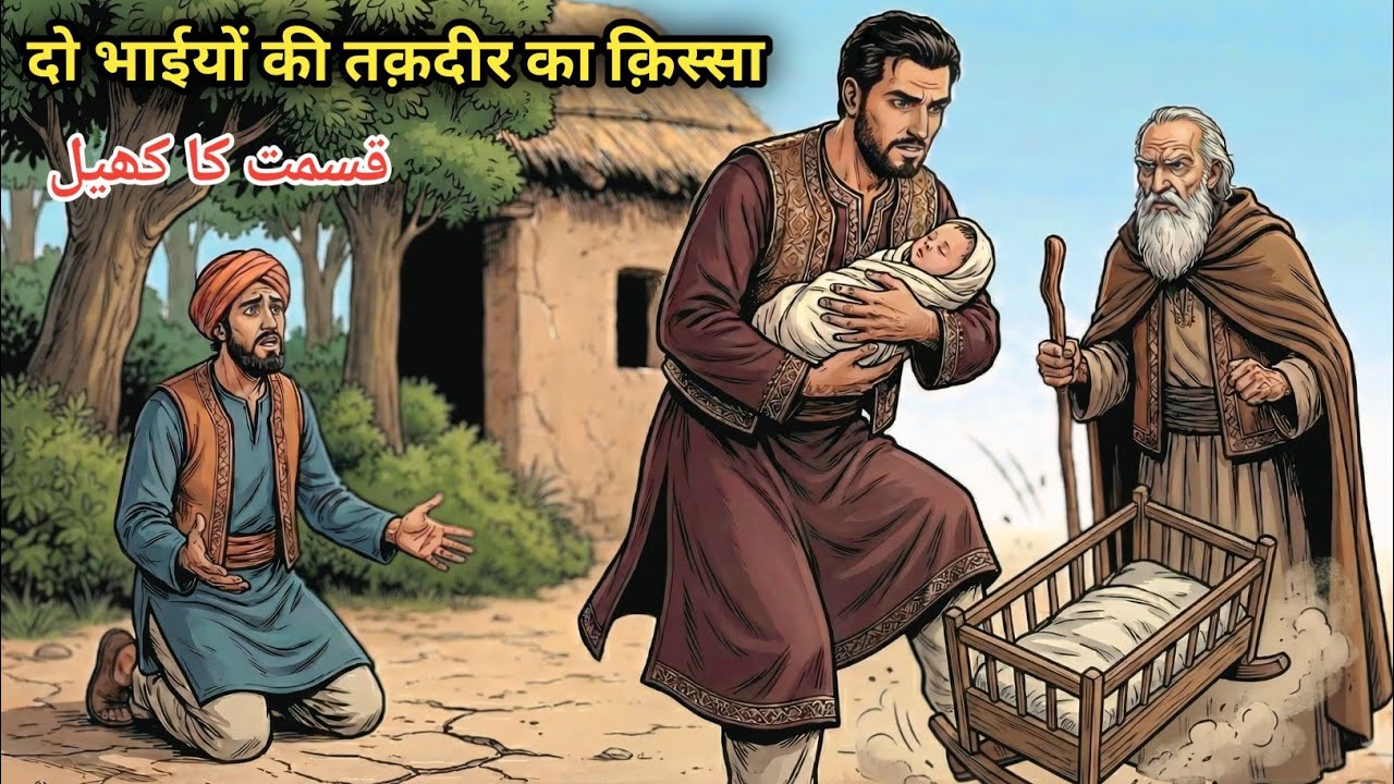 दो भाईयों की तक़दीर का क़िस्सा | islamic video in hindi Urdu | #emotionalislamicstory 
