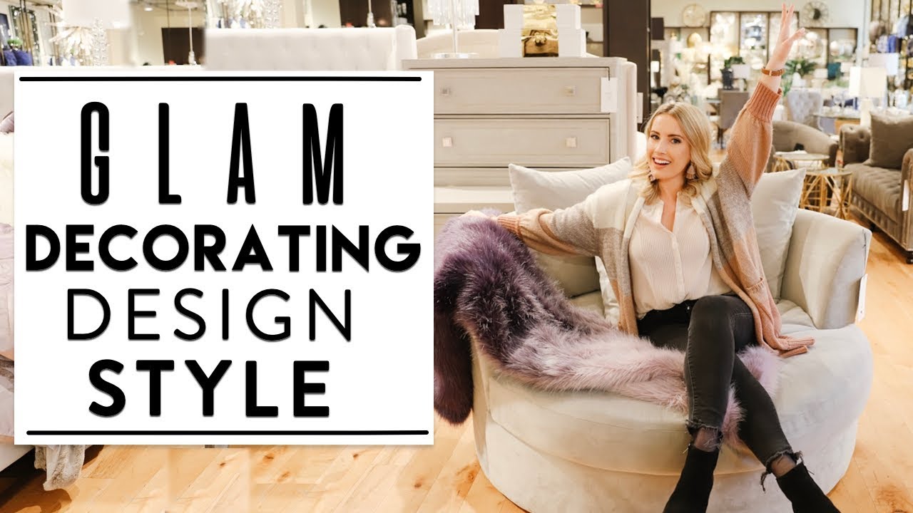 INTERIOR DESIGN | Tips to Decorate in the GLAM DESIGN STYLE